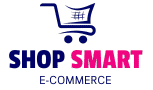 navy and pink modern online store logo (297 x 90 px)
